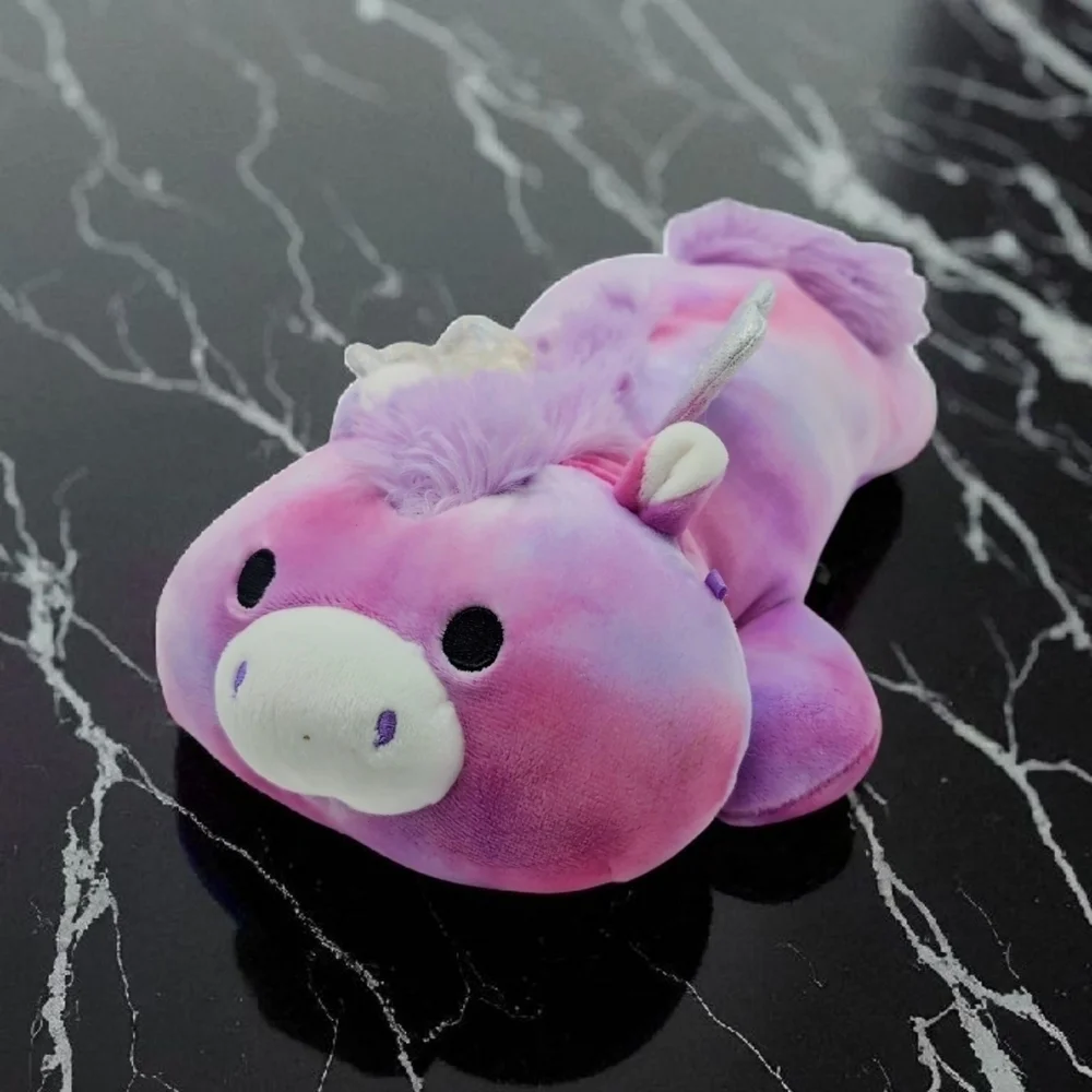 Purple and Pink Pegasus Squishmallows Plush Toy Stuffie